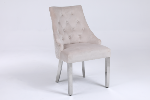 CHAISE ANNEAU BEIGE/Ref:2 | MULTI-AFFAIRES