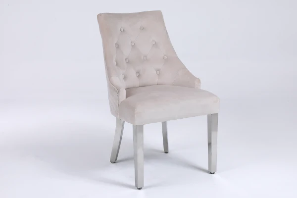 CHAISE ANNEAU BEIGE/Ref:2 | MULTI-AFFAIRES