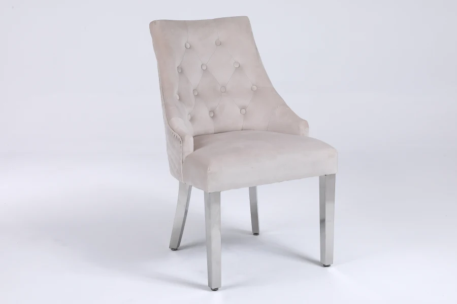 CHAISE ANNEAU BEIGE/Ref:2 | MULTI-AFFAIRES